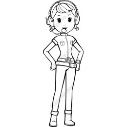 Dynamic Female Character