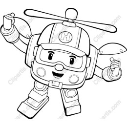 Cheerful Helicopter Pilot