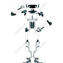 Futuristic Humanoid Robot