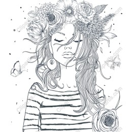 Floral Crown Serenity