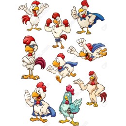 Chicken Character Bundle
