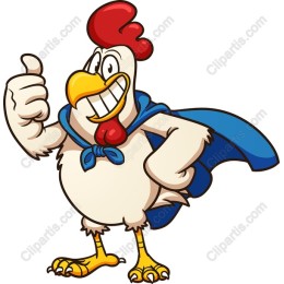 Superhero Chicken