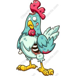 Quirky Zombie Chicken