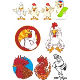 Chicken Character Bundle