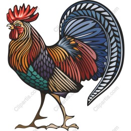 Colorful Rooster
