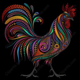 Colorful Rooster