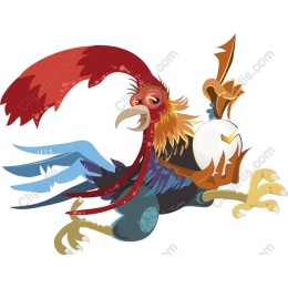 Whimsical Rooster