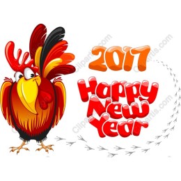 Happy New Year Rooster