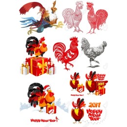 New Year Rooster Bundle - Collection