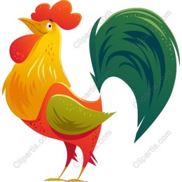 Vibrant Rooster