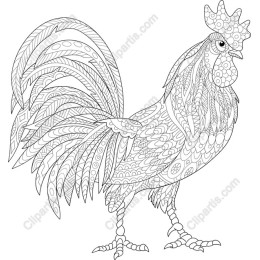 Intricate Rooster