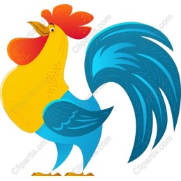 Cheerful Rooster