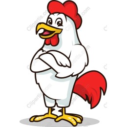 Confident Rooster