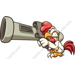 Quirky Chicken Cannon