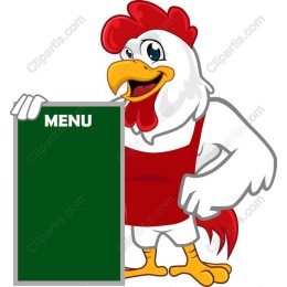 Charming Rooster Menu
