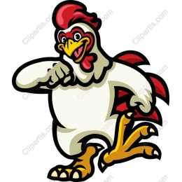Charming Cartoon Chicken