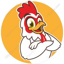 Playful Chicken Mascot