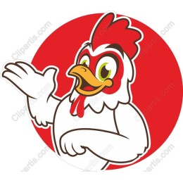 Cheerful Rooster