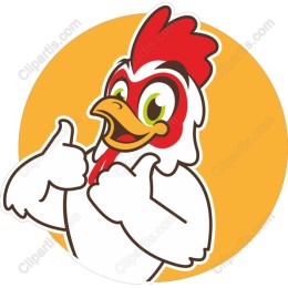 Cheerful Chicken Mascot