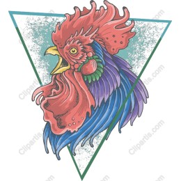 Vibrant Rooster