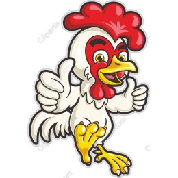 Cheerful Rooster