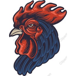 Vintage Rooster Head