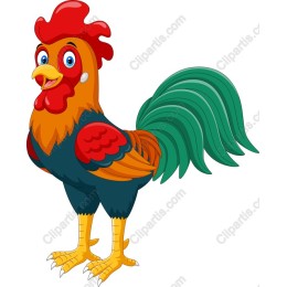 Cheerful Rooster