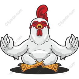 Meditating Chicken