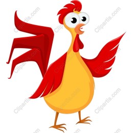 Cheerful Rooster