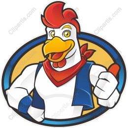 Playful Chicken Mascot