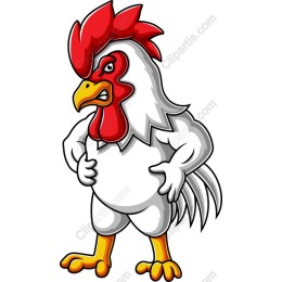 Cartoon Rooster