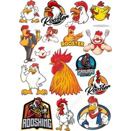 Rooster Collection - Whimsical