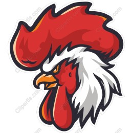 Fierce Rooster Mascot