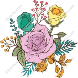 Elegant Floral Rose