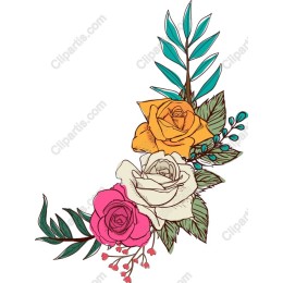 Elegant Rose Floral