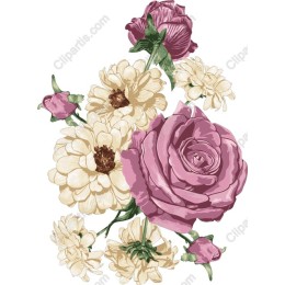 Exquisite Floral - Roses and Daisies