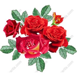 Vibrant Rose Bouquet