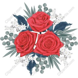 Vibrant Red Roses