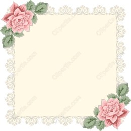 Elegant Rose Border