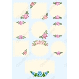 Vintage Floral Clipart Set