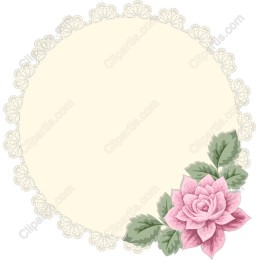 Vintage Floral Frame