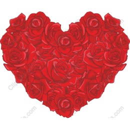 Red Roses Heart