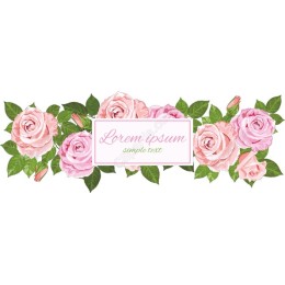 Elegant Floral Banner