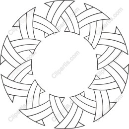 Circular Arrow Pattern