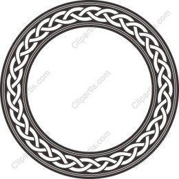 Celtic Knot Circle Frame
