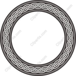 Celtic Knot Circular Frame