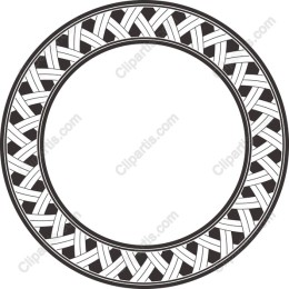 Woven Circle Frame