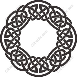 Celtic Knot Intricate Circle