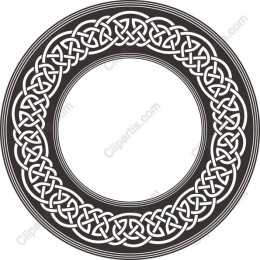 Celtic Knot Circular Frame