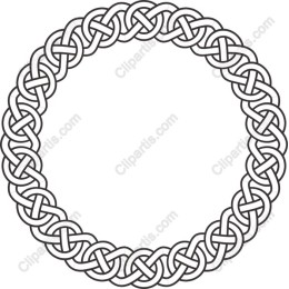 Elegant Circular Knot